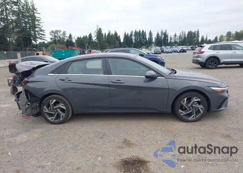 2024 Hyundai Elantra Limited from USA, damaged, VIN KMHLN4DJ1RU116639